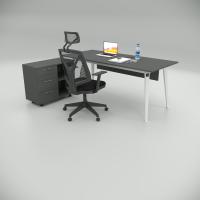 Smart Çalışma Masası Antrasit (80cm Alt Etajerli)