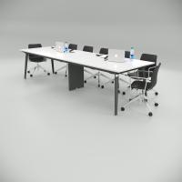Smart Toplantı Masası Orta Ayaklı (Beyaz)